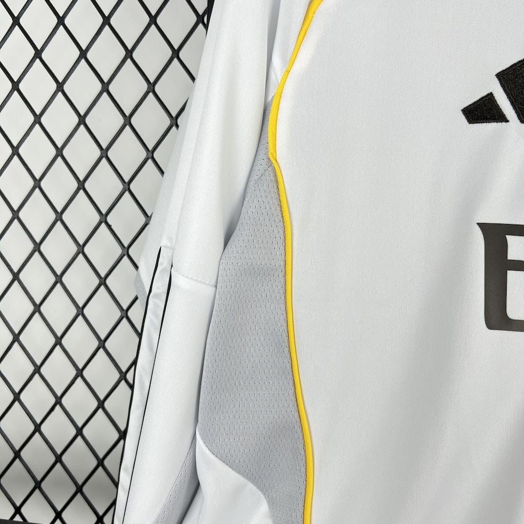 Maillot Domicile Manches Longues Real Madrid 2025/26