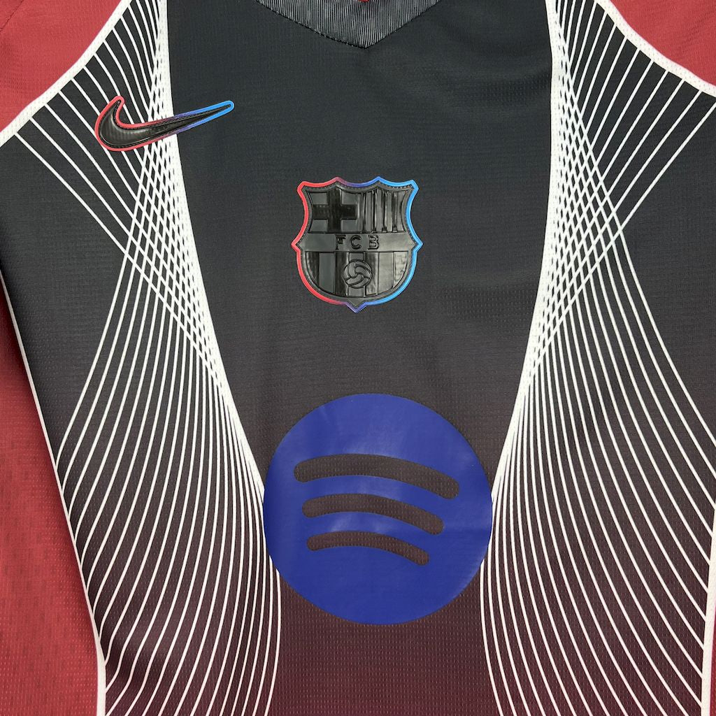 Maillot Spécial Noir/Rouge FC Barcelone 2025/26