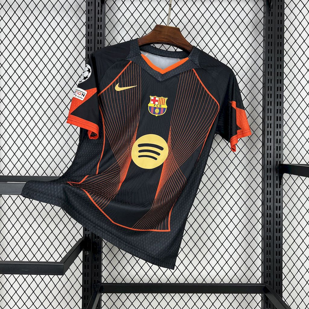 Maillot Spécial Noir/Orange FC Barcelone 2025/26