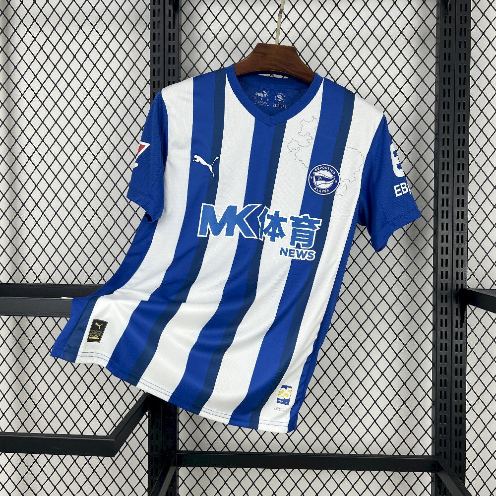 Maillot Domicile Deportivo Alavés 2025/26