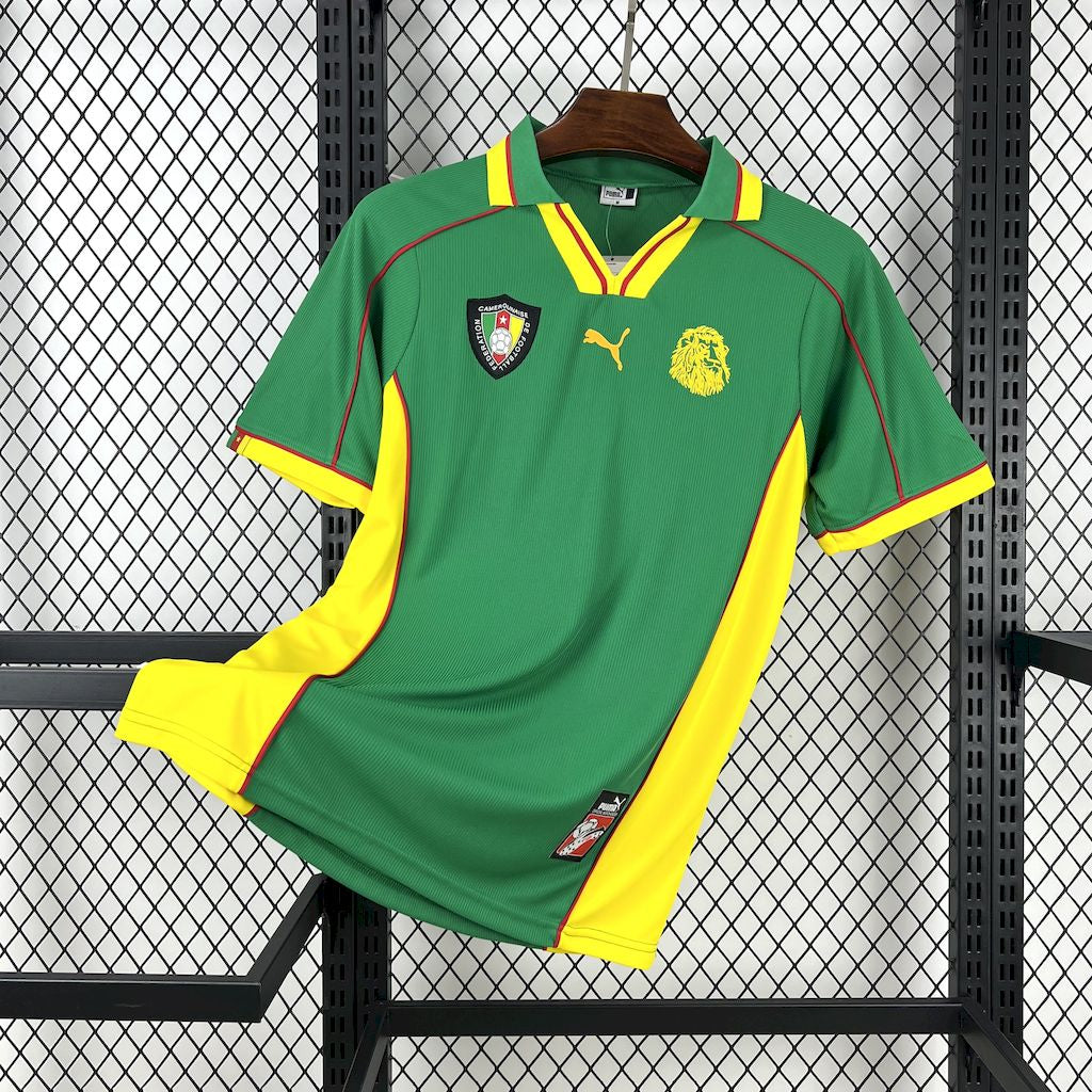 Maillot Domicile Rétro Cameroun 1998