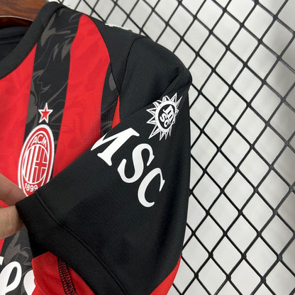 Maillot Domicile AC Milan 2025/26