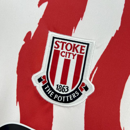 Maillot Domicile Stoke City 2025/26