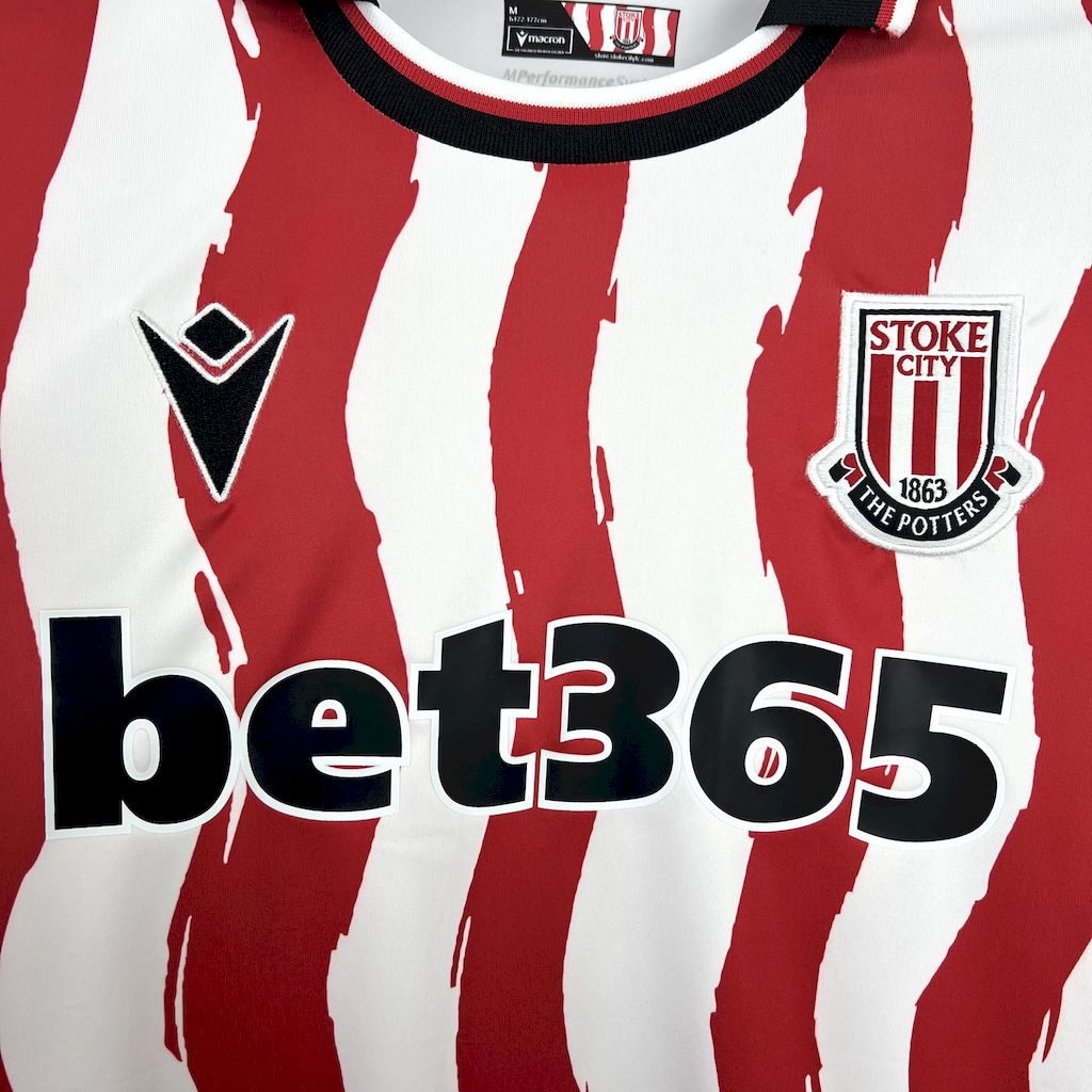 Maillot Domicile Stoke City 2025/26