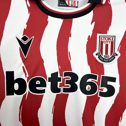 Maillot Domicile Stoke City 2025/26