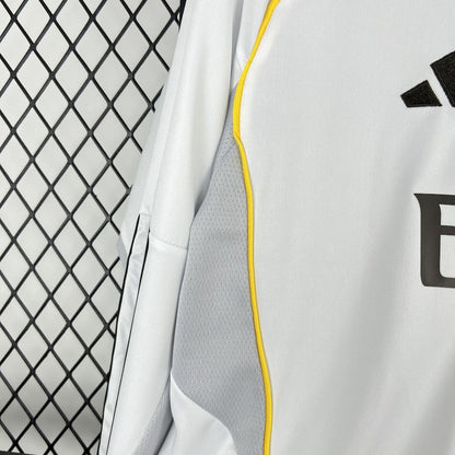 Maillot Domicile Manches Longues Real Madrid 2025/26