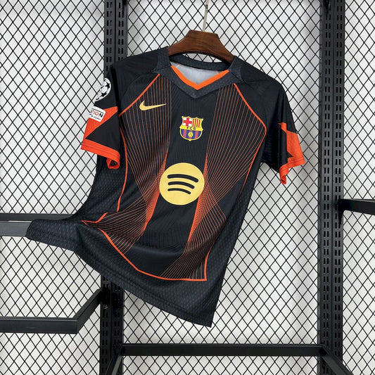Maillot Spécial Noir/Orange FC Barcelone 2025/26