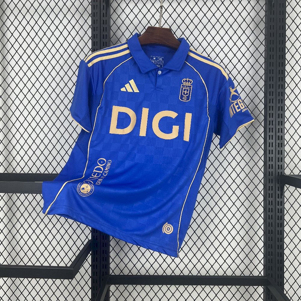 Maillot Domicile Real Oviedo 2025/26