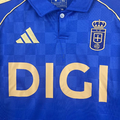 Maillot Domicile Real Oviedo 2025/26