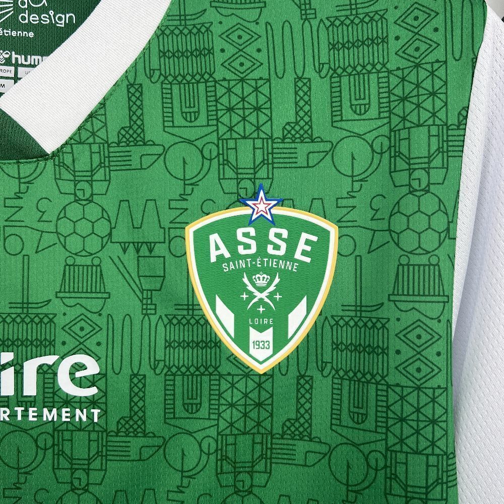 Maillot Domicile AS St-Etienne 2025/26