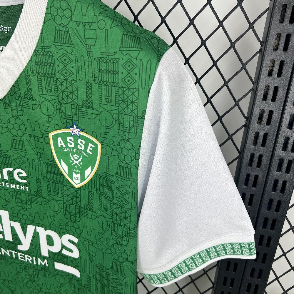 Maillot Domicile AS St-Etienne 2025/26