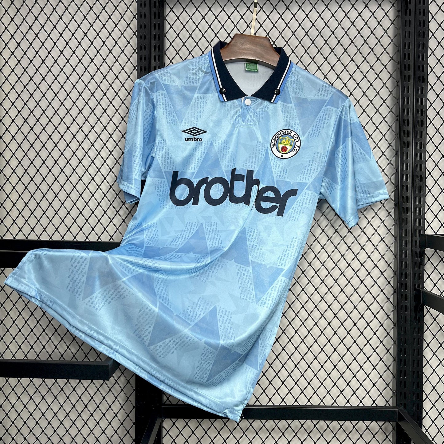 Maillot Domicile Rétro Manchester City 1989