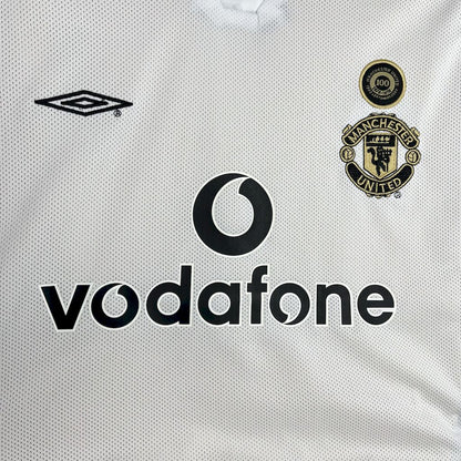 Maillot Centenaire Réversible Rétro Manchester United 2001/02