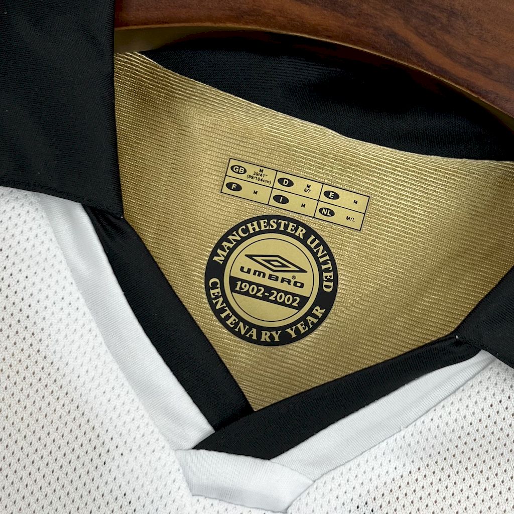 Maillot Centenaire Réversible Rétro Manchester United 2001/02