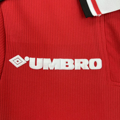 Maillot Domicile Rétro Manches Longues Manchester United 1998/99