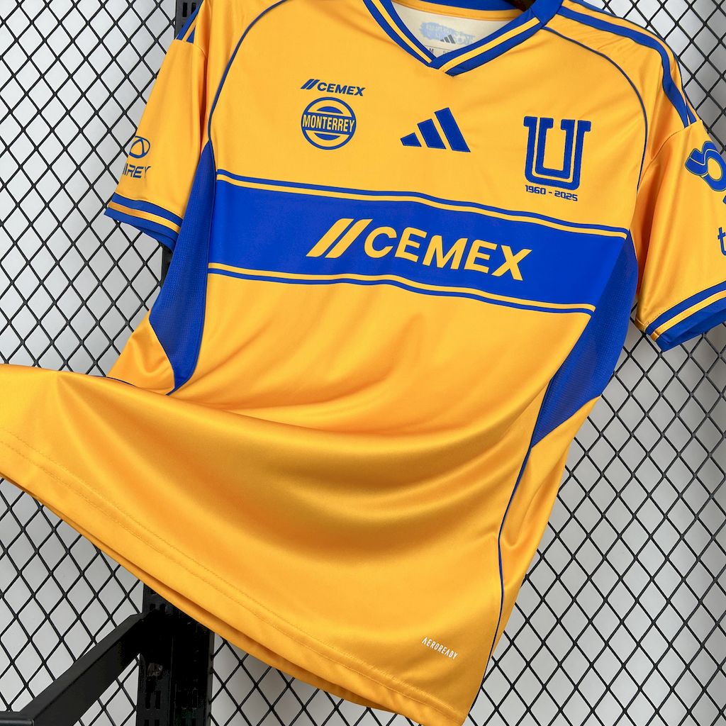 Maillot Domicile Tigres 2025/26