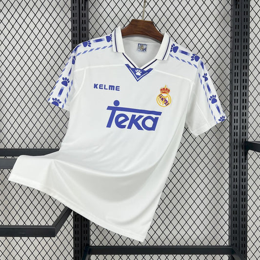 Maillot Domicile Rétro Real Madrid 1996/97
