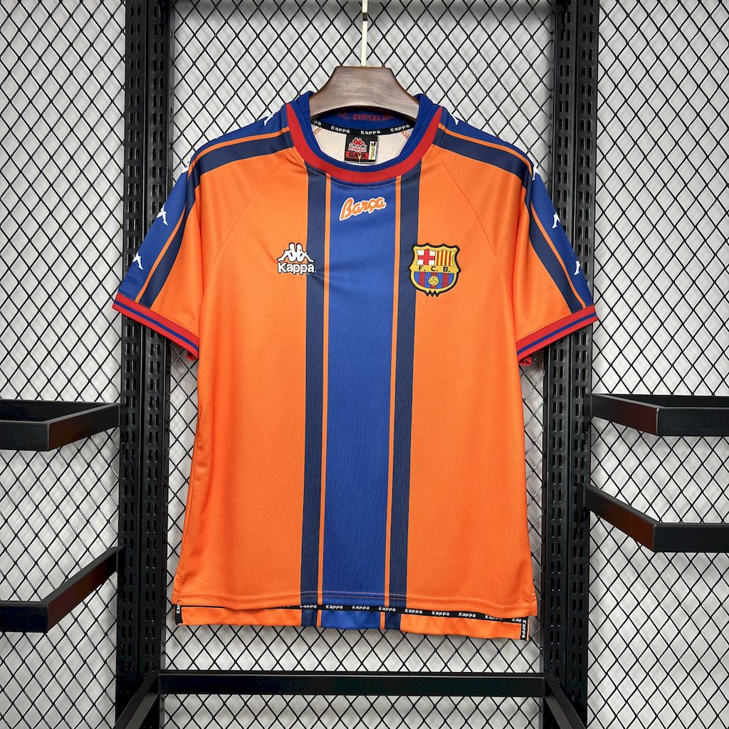 Maillot Extérieur Rétro FC Barcelone 1997/98
