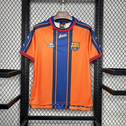 Maillot Extérieur Rétro FC Barcelone 1997/98