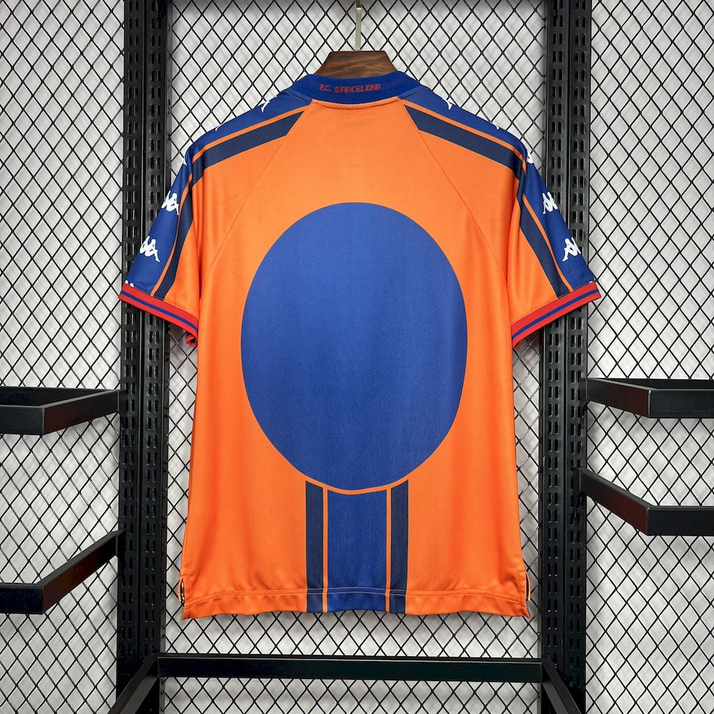 Maillot Extérieur Rétro FC Barcelone 1997/98