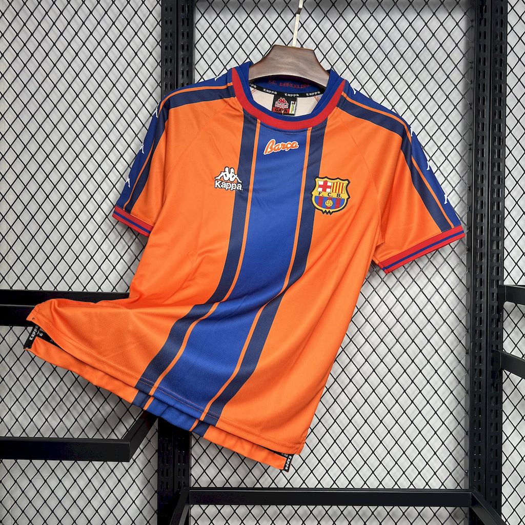 Maillot Extérieur Rétro FC Barcelone 1997/98