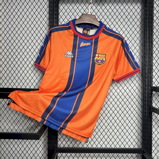 Maillot Extérieur Rétro FC Barcelone 1997/98