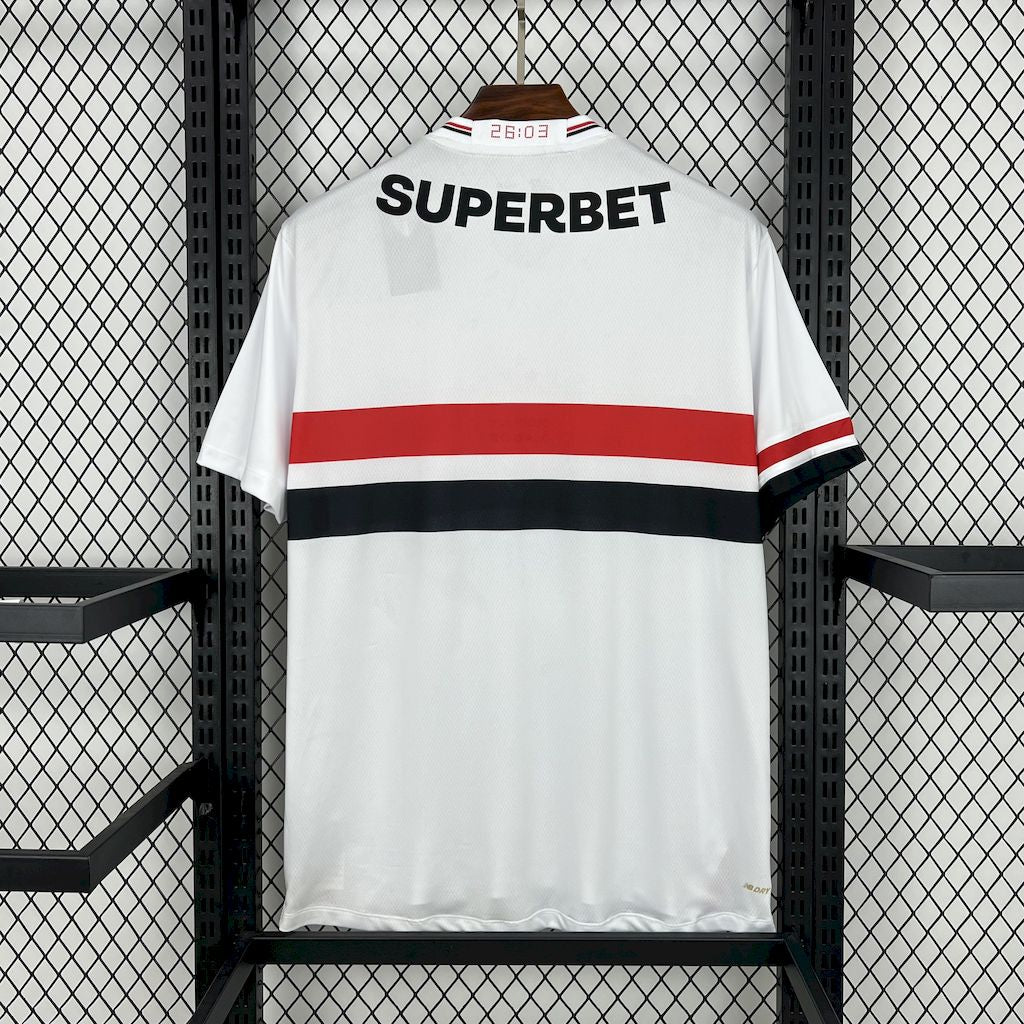 Maillot Domicile Sao Paulo 2025/26