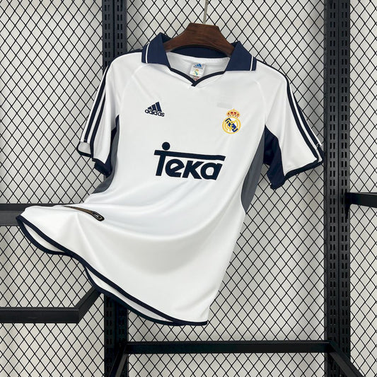 Maillot Domicile Rétro Real Madrid 2000/01