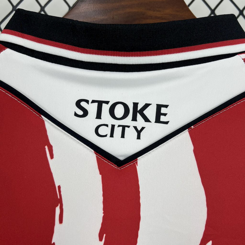 Maillot Domicile Stoke City 2025/26